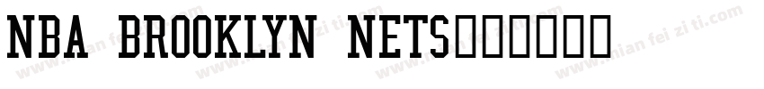 NBA Brooklyn Nets字体转换